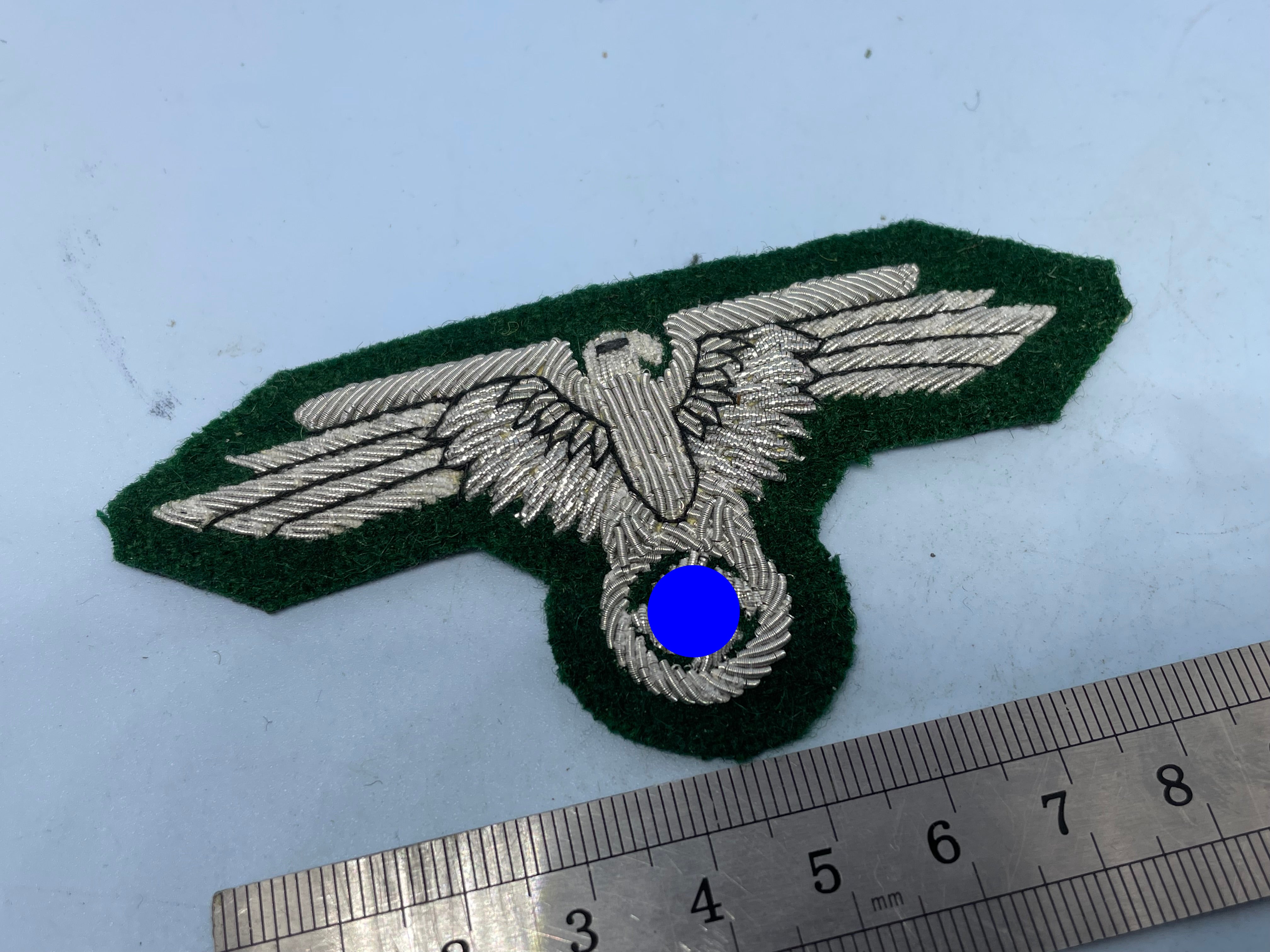 Reproduction WW2 German Officers bullion Sleeve Eagle - The Militaria Shop