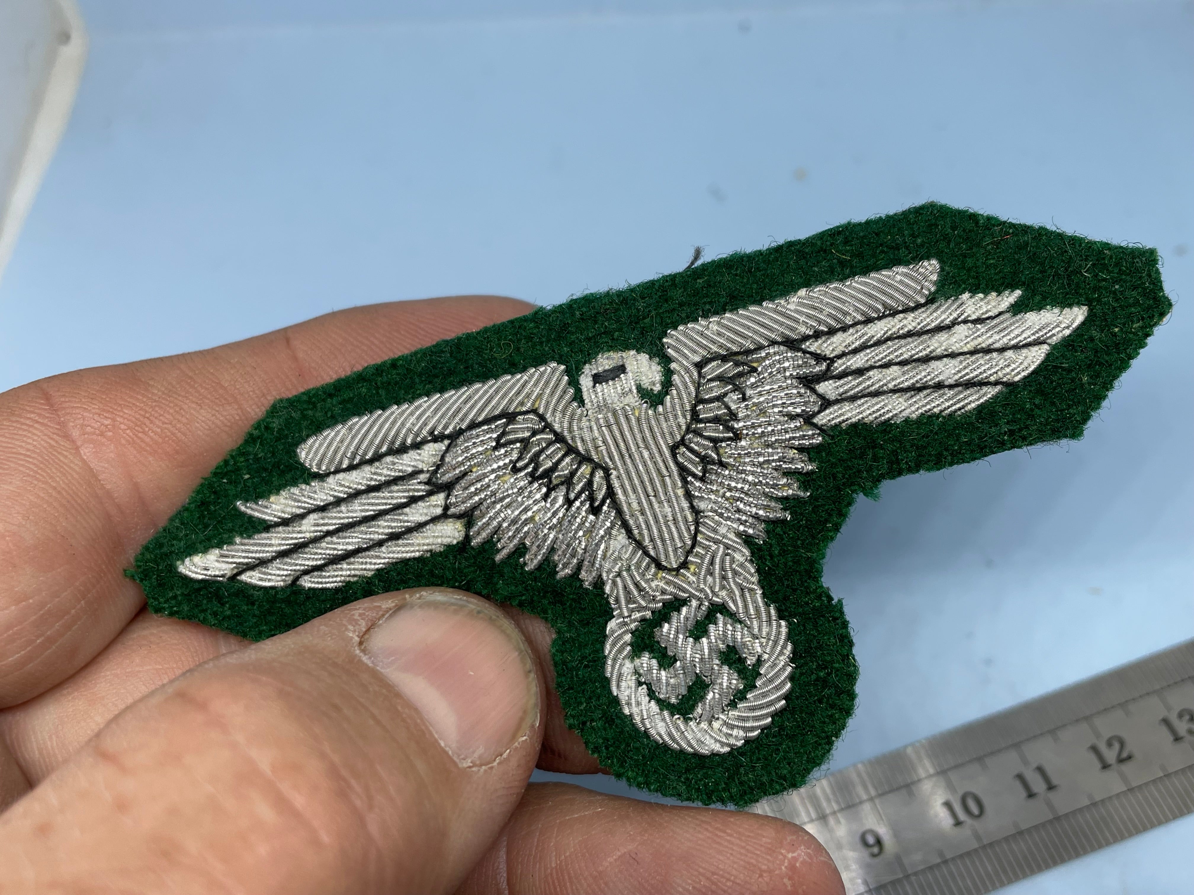 Reproduction WW2 German Officers bullion Sleeve Eagle - The Militaria Shop