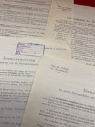 Group of WW2 German Technical School Letters - With Good Stamp. - The Militaria Shop