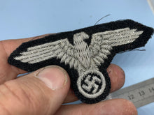 Load image into Gallery viewer, Reproduction WW2 German Officers bullion Sleeve Eagle - The Militaria Shop
