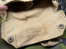 Charger l&#39;image dans la galerie, Original WW2 1941 Dated British Army GSR General Service Respirator Gas Mask Set
