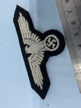 Load image into Gallery viewer, Reproduction WW2 German Officers bullion Sleeve Eagle - The Militaria Shop
