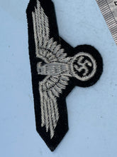 Load image into Gallery viewer, Reproduction WW2 German Officers bullion Sleeve Eagle - The Militaria Shop
