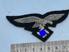 Reproduction WW2 German Luftwaffe Officer's Bullion Breast Eagle - The Militaria Shop