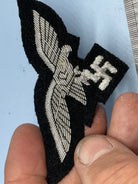 Reproduction WW2 German Luftwaffe Officer's Bullion Breast Eagle - The Militaria Shop