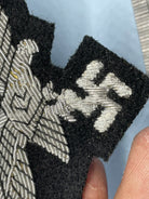Reproduction WW2 German Luftwaffe Officer's Bullion Breast Eagle - The Militaria Shop