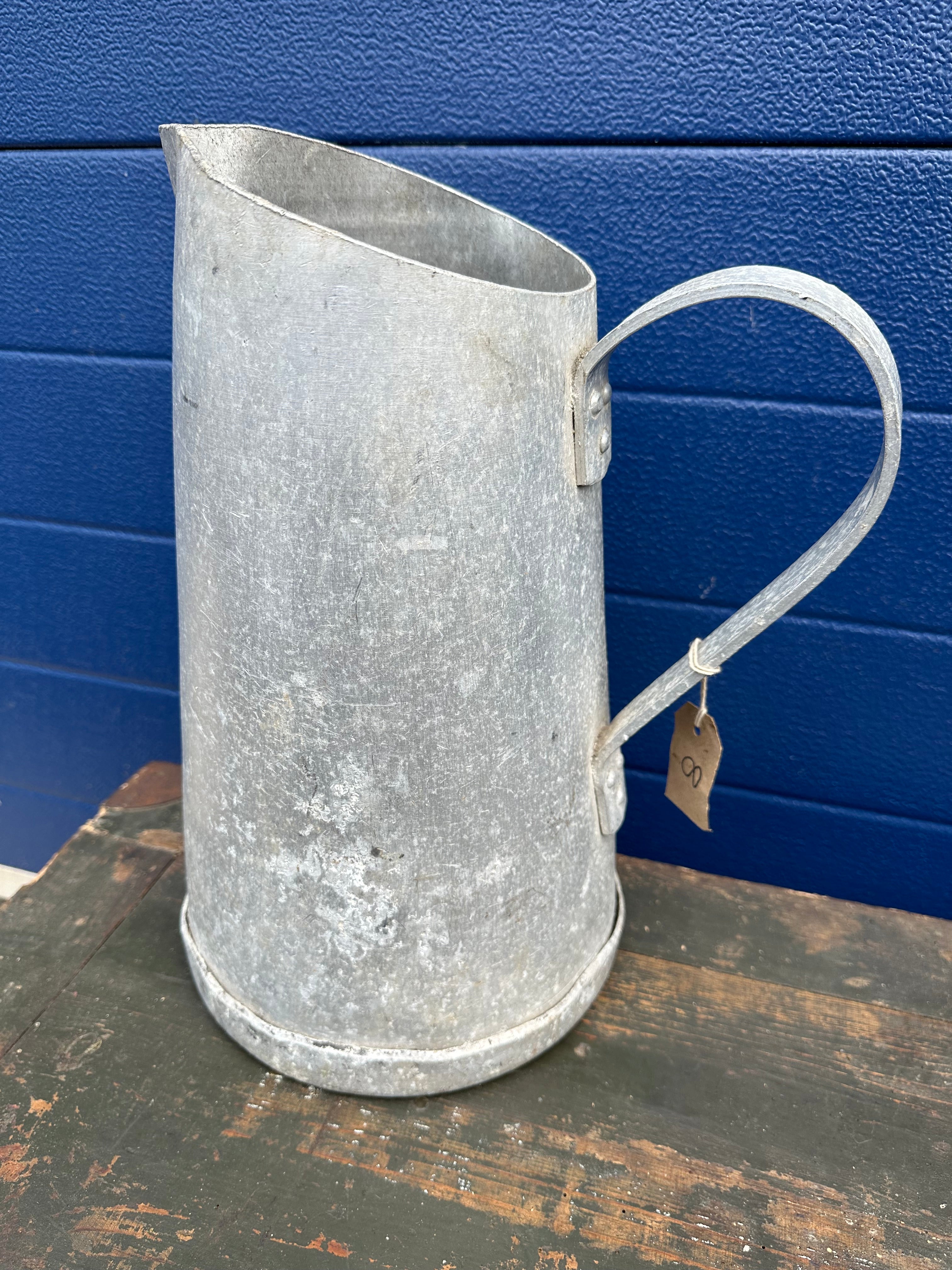 Original WW2 German Luftwaffe 1939 Alloy Jug - The Militaria Shop