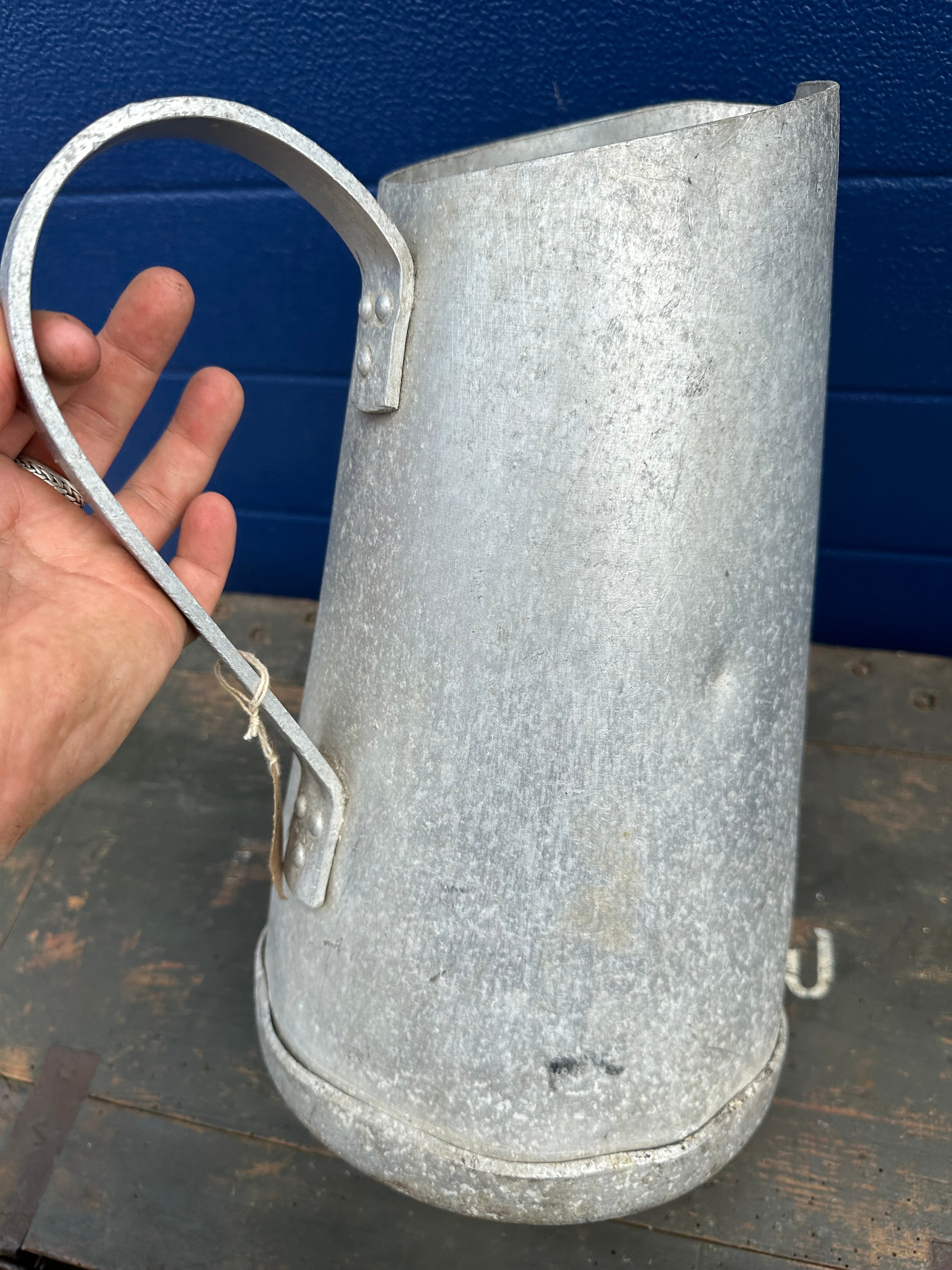 Original WW2 German Luftwaffe 1939 Alloy Jug - The Militaria Shop