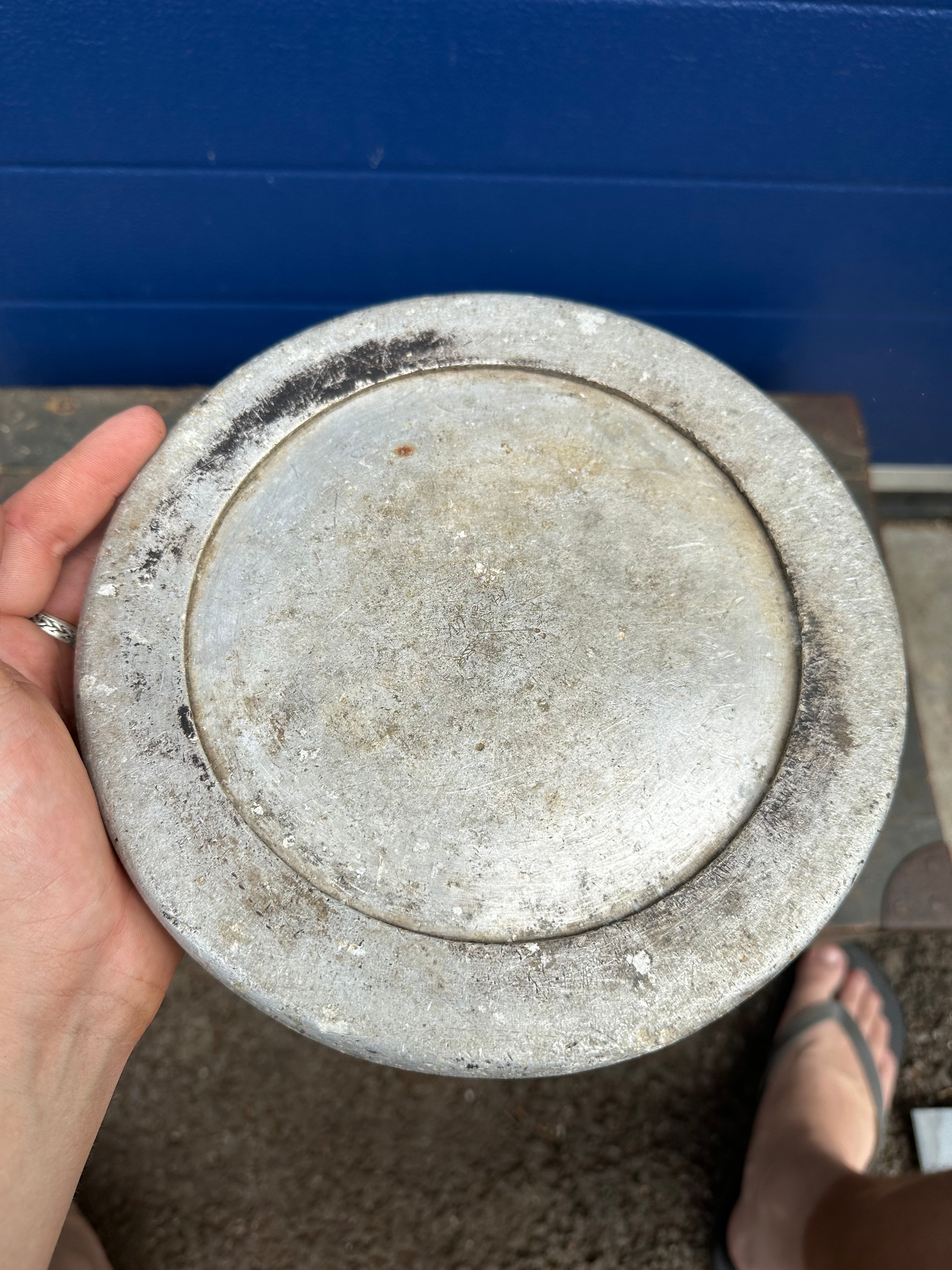 Original WW2 German Luftwaffe 1939 Alloy Jug - The Militaria Shop