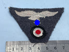 Reproduction WW2 German Luftwaffe Ski Cap Badge - The Militaria Shop