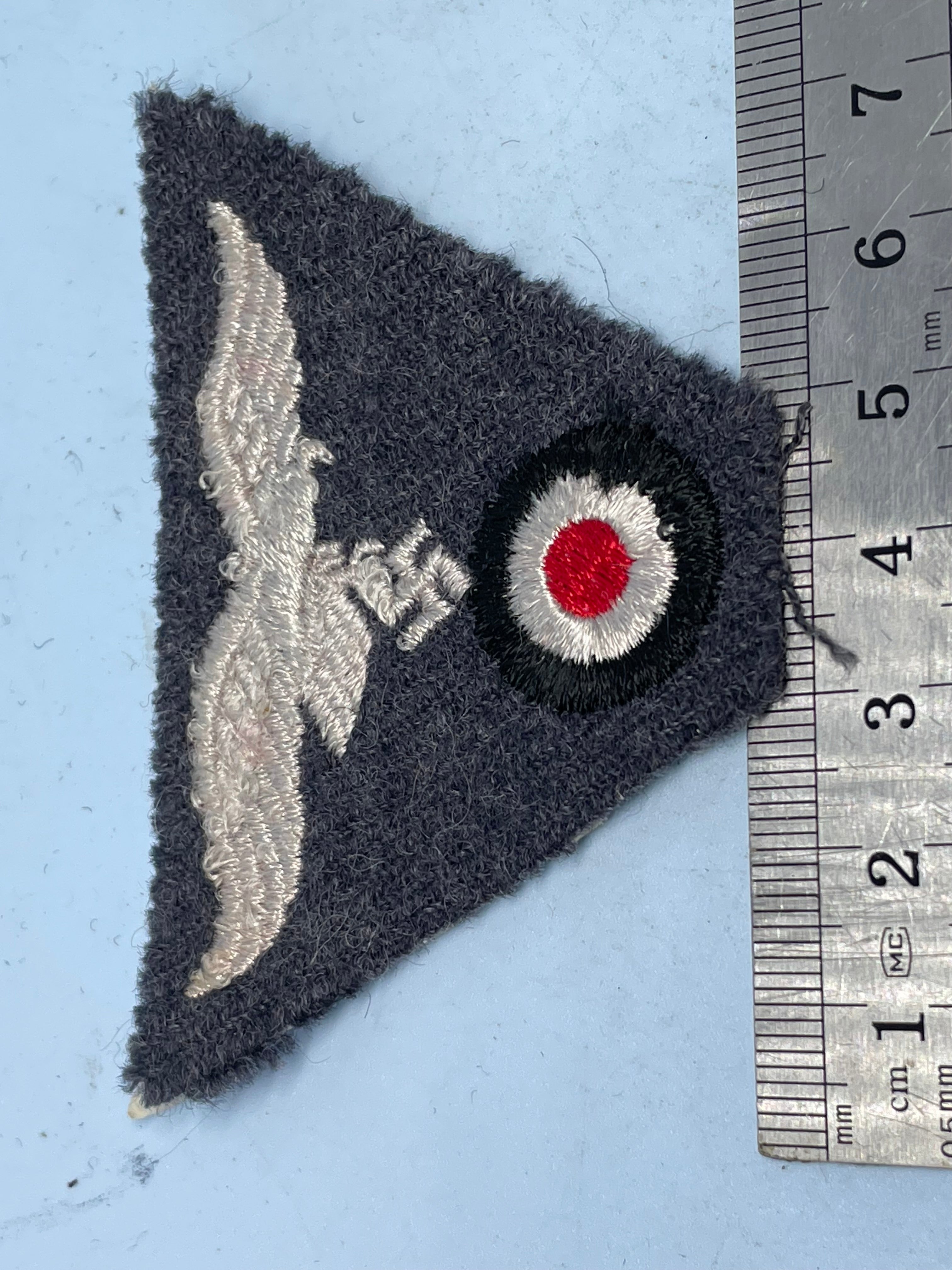 Reproduction WW2 German Luftwaffe Ski Cap Badge - The Militaria Shop