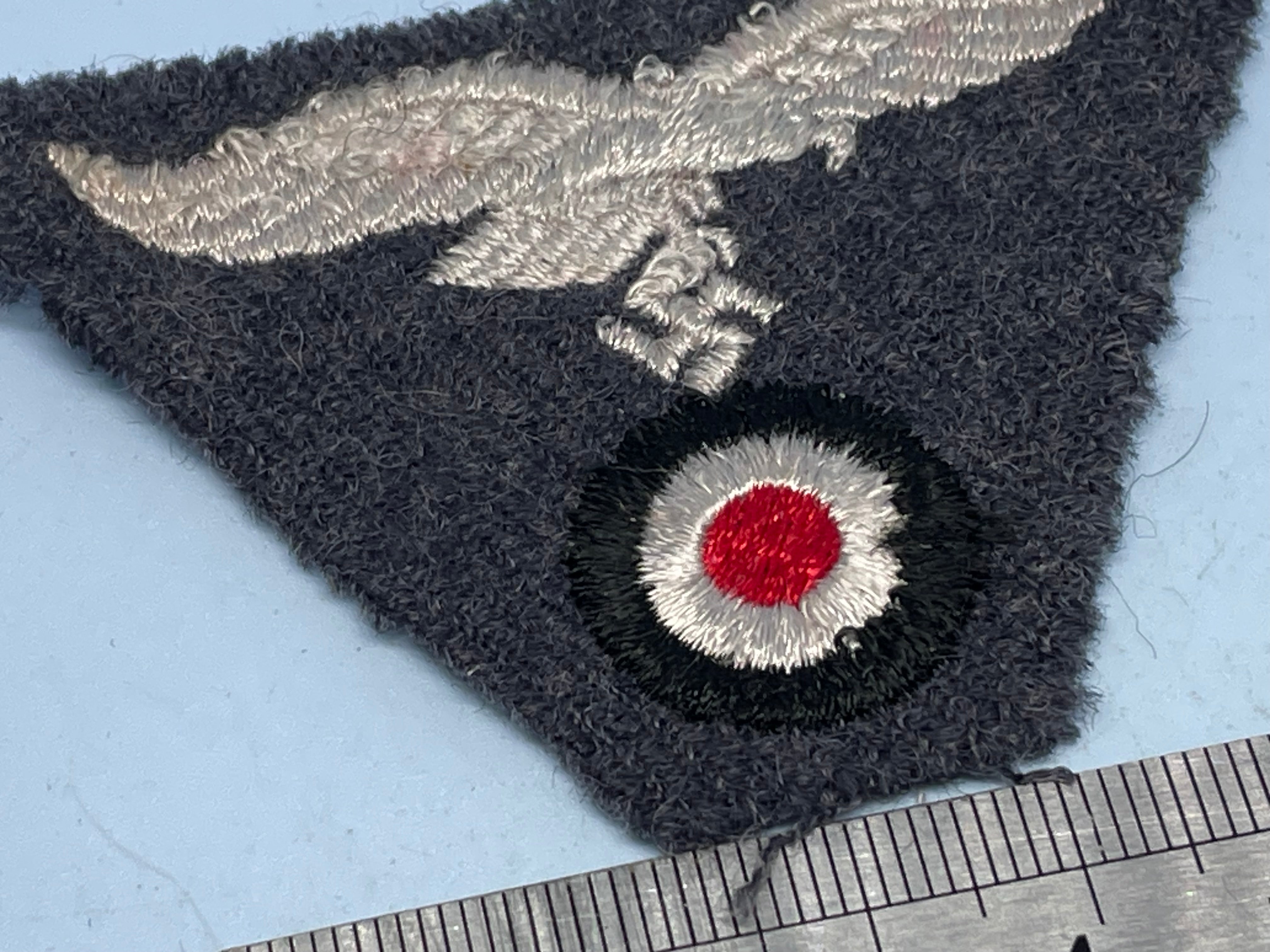 Reproduction WW2 German Luftwaffe Ski Cap Badge - The Militaria Shop