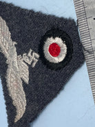 Reproduction WW2 German Luftwaffe Ski Cap Badge - The Militaria Shop