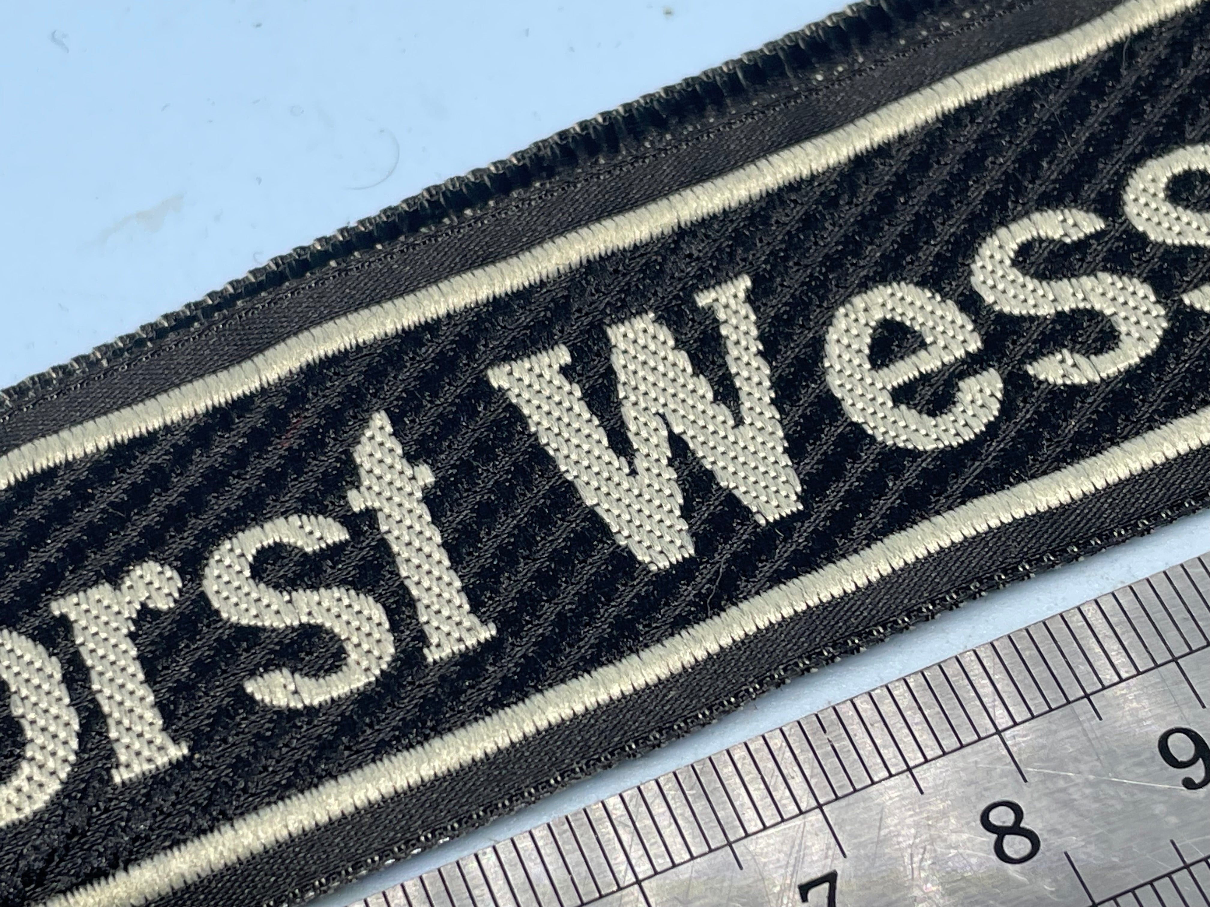Reproduction WW2 German SS Horst Wessel Cuff Title - The Militaria Shop