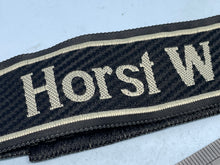 Load image into Gallery viewer, Reproduction WW2 German SS Horst Wessel Cuff Title - The Militaria Shop
