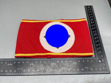 Charger l'image dans la galerie, WW2 German Party Arm Band with Gold Stripes
