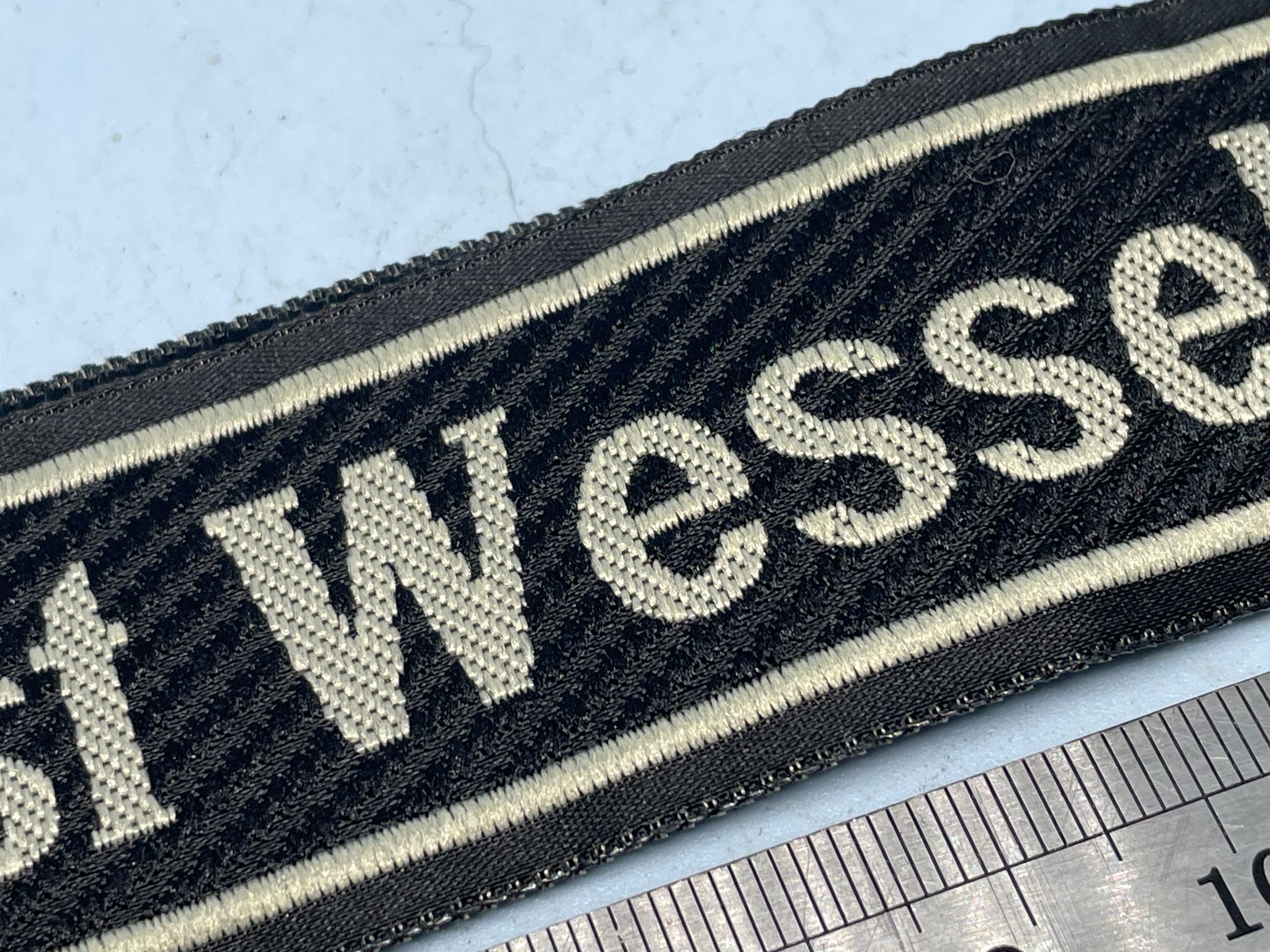 Reproduction WW2 German SS Horst Wessel Cuff Title - The Militaria Shop