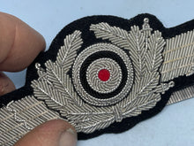Load image into Gallery viewer, WW2 German Luftwaffe Officer's Cap Badge
