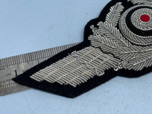 Load image into Gallery viewer, WW2 German Luftwaffe Officer's Cap Badge

