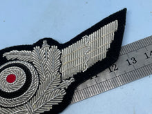 Load image into Gallery viewer, WW2 German Luftwaffe Officer's Cap Badge
