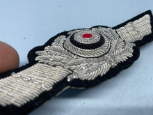 Load image into Gallery viewer, WW2 German Luftwaffe Officer's Cap Badge
