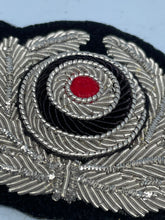Load image into Gallery viewer, WW2 German Luftwaffe Officer's Cap Badge
