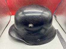 Load image into Gallery viewer, Original German Early SS Transitional M16 Helmet with Liner Band - WW1/WW2
