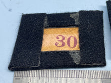 Load image into Gallery viewer, Pair of WW2 German SS Collar Badges
