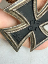 Load image into Gallery viewer, Original WW2 German Army Iron Cross Medal with Ribbon
