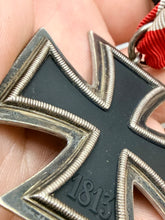 Load image into Gallery viewer, Original WW2 German Army Iron Cross Medal with Ribbon
