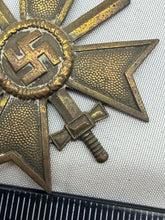 Load image into Gallery viewer, Original WW2 German Army War Merit Cross with Swords
