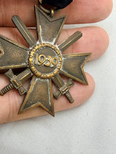 Load image into Gallery viewer, Original WW2 German Army War Merit Cross with Swords
