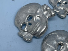 Load image into Gallery viewer, WW2 German SS Skull Cap Badge
