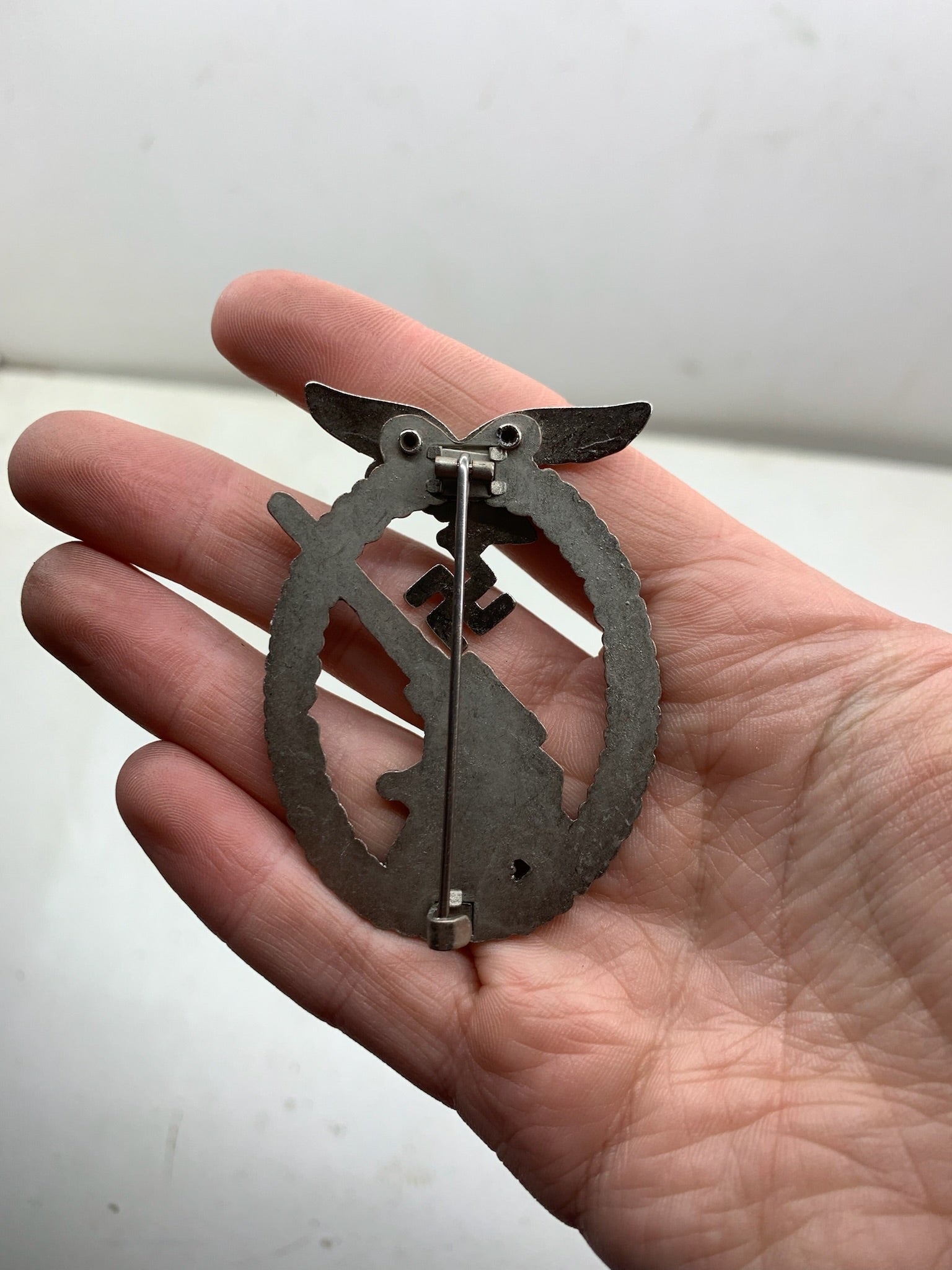 WW2 German Luftwaffe Flak Badge Award in Box - The Militaria Shop