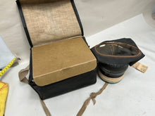 Load image into Gallery viewer, Original WW2 Civilian British Home Front Gas Mask in Private Purchase Case
