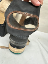Load image into Gallery viewer, Original WW2 Civilian British Home Front Gas Mask in Private Purchase Case

