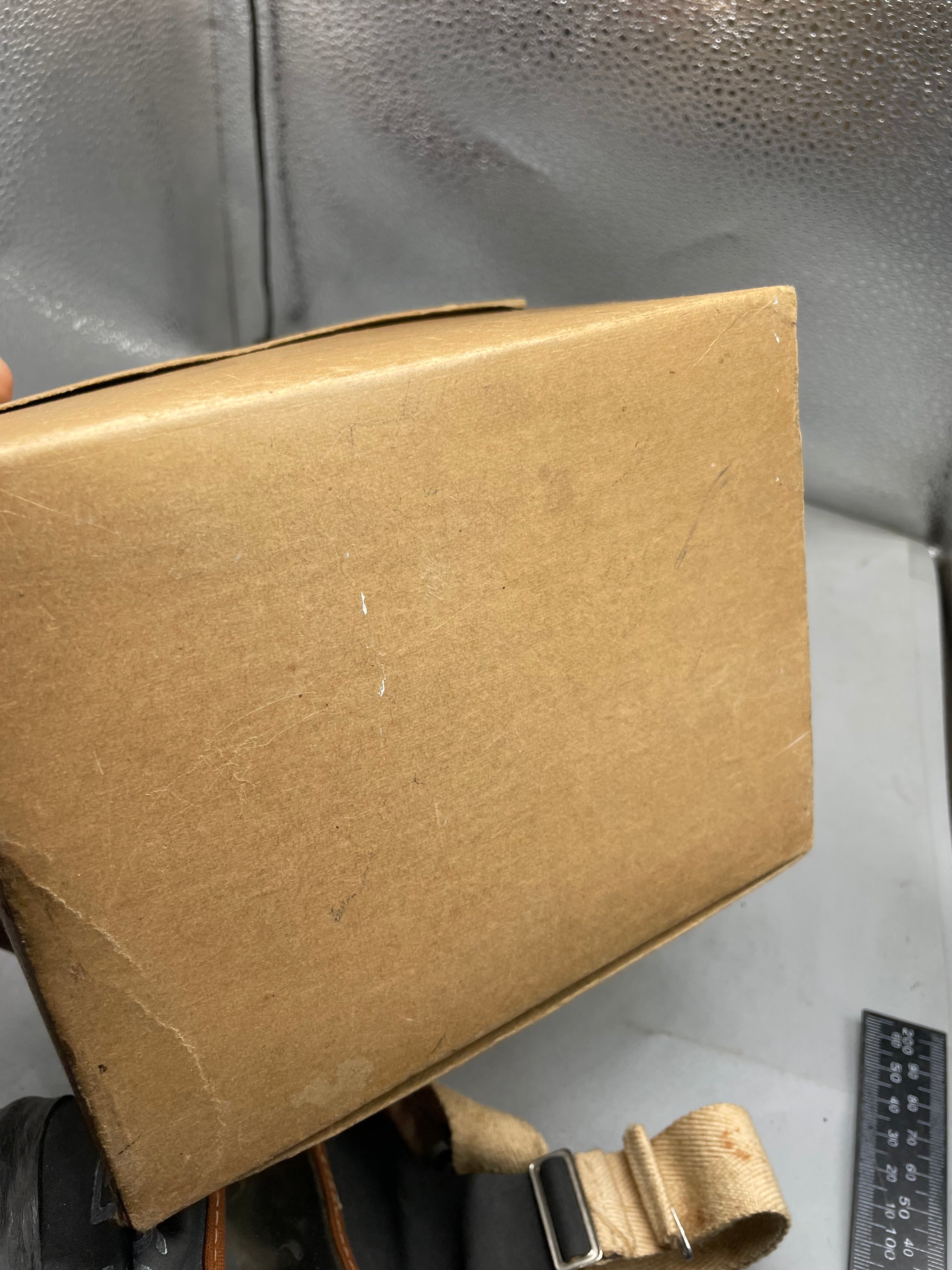 Civilian Gas Mask in Original Cardboard Box - WW2 British Home Front - The Militaria Shop