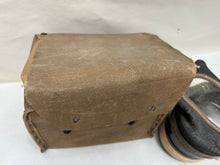 Load image into Gallery viewer, Original WW2 Civilian British Home Front Gas Mask in Home Made Case
