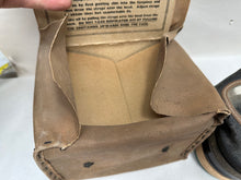 Load image into Gallery viewer, Original WW2 Civilian British Home Front Gas Mask in Home Made Case

