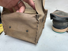 Load image into Gallery viewer, Original WW2 Civilian British Home Front Gas Mask in Home Made Case
