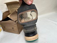 Load image into Gallery viewer, Original WW2 Civilian British Home Front Gas Mask in Home Made Case
