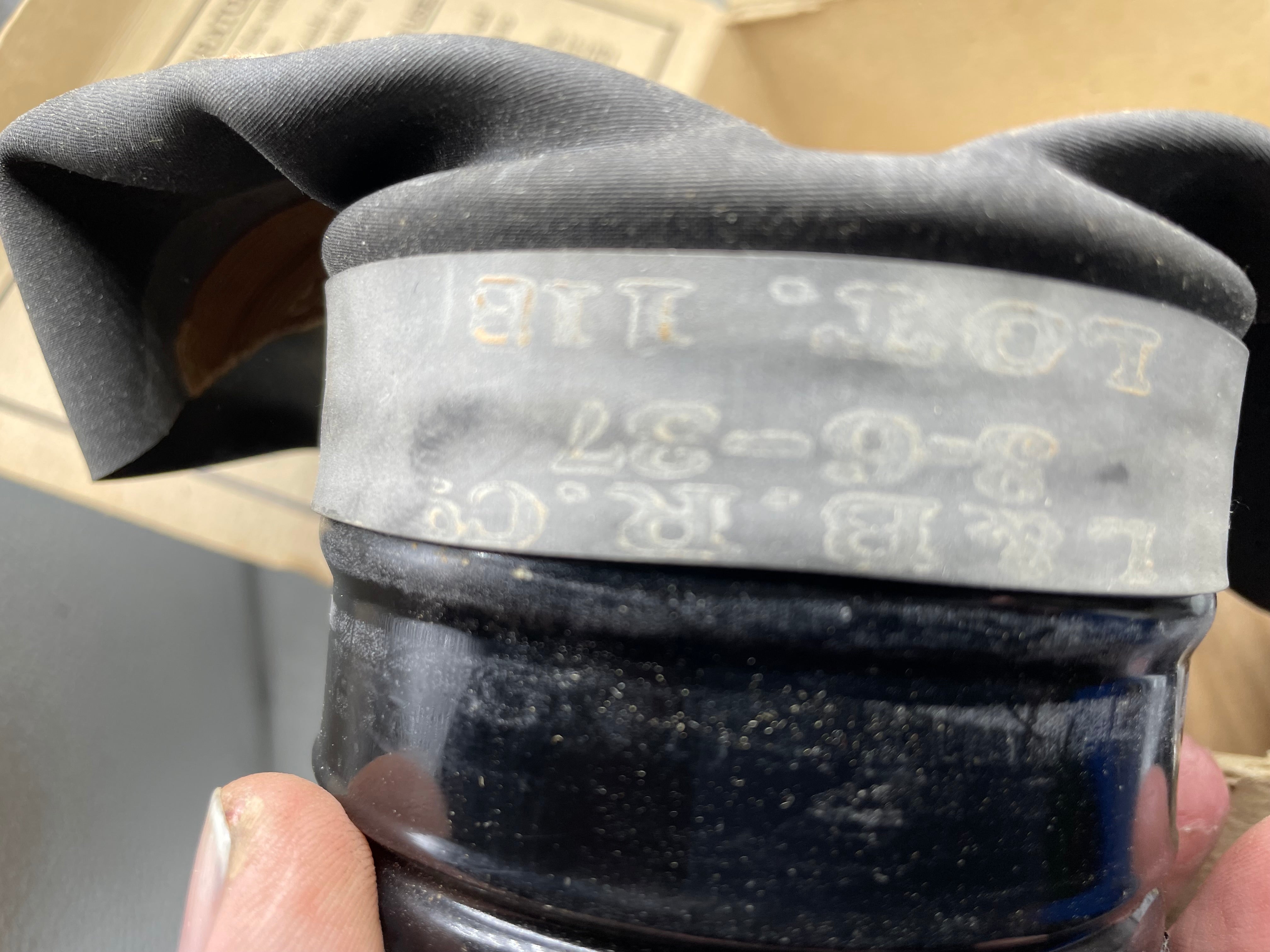 Civilian Gas Mask in Original Cardboard Box - WW2 British Home Front - The Militaria Shop