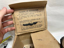 Load image into Gallery viewer, Original WW2 Civilian British Home Front Gas Mask
