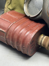 Load image into Gallery viewer, Original WW2 British Army GSR General Service Respirator Gas Mask &amp; Bag
