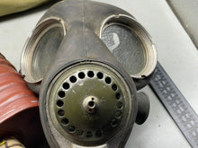 Load image into Gallery viewer, Original WW2 British Army GSR General Service Respirator Gas Mask &amp; Bag
