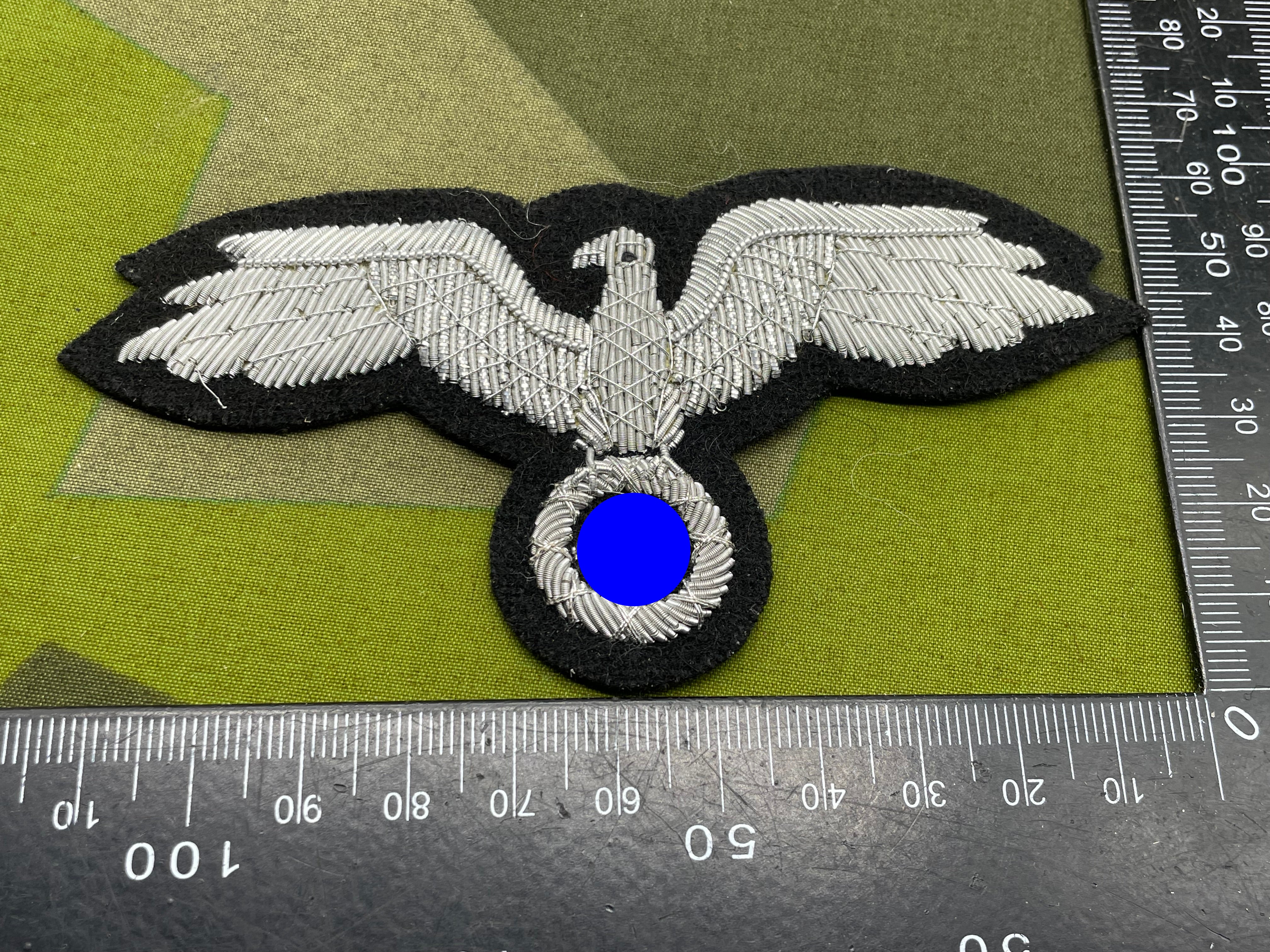 WW2 German Political / Diplomatic Service Cap Eagle - Reproduction - The Militaria Shop