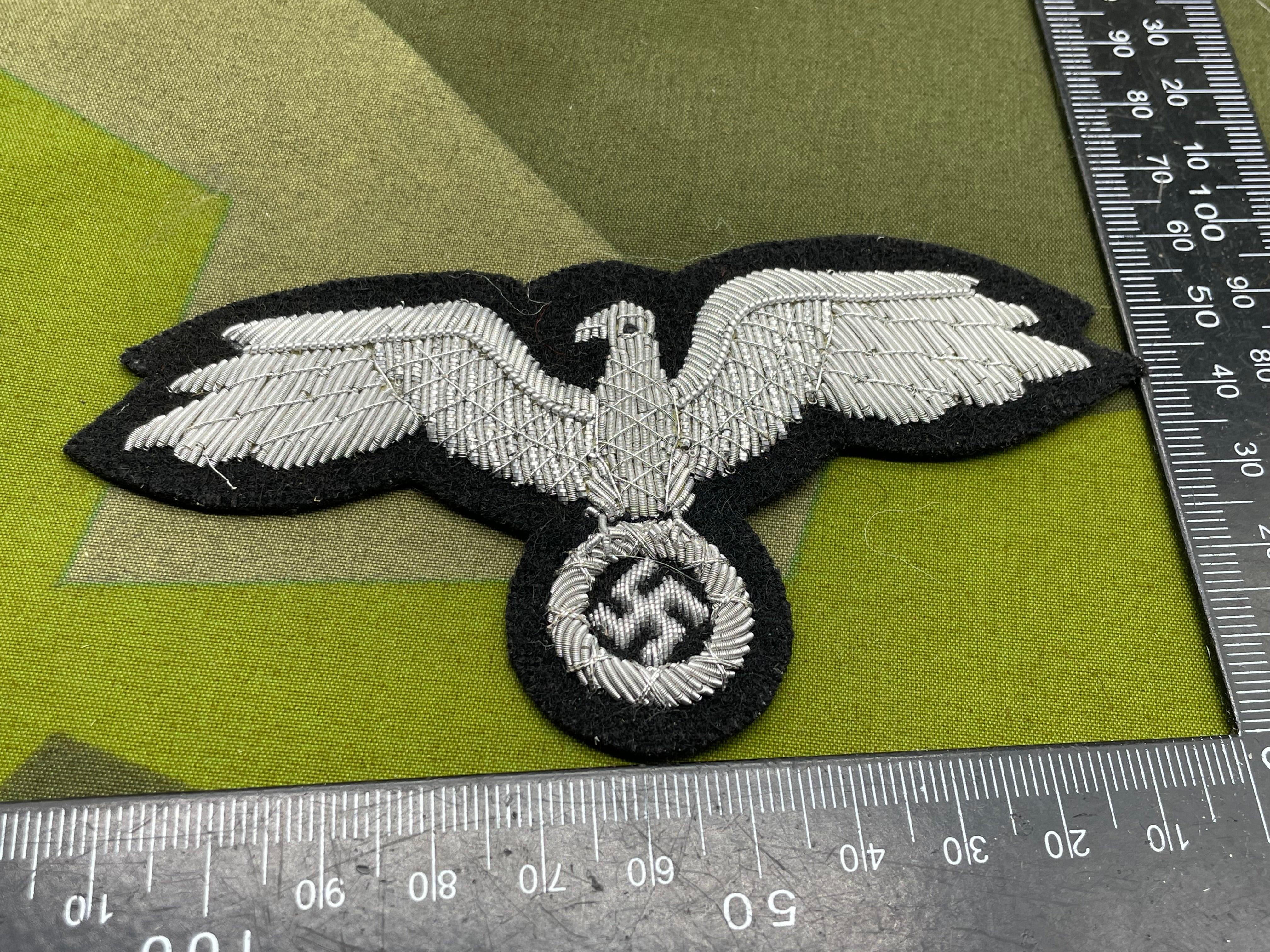 WW2 German Political / Diplomatic Service Cap Eagle - Reproduction - The Militaria Shop