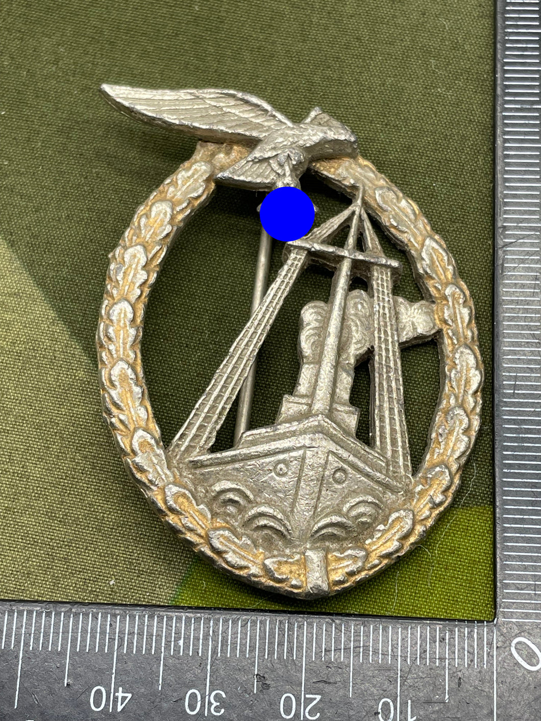 WW2 German Luftwaffe Sea Battle Badge - Reproduction
