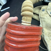 Load image into Gallery viewer, British Army Soldier Gas Mask GSR Respirator - Original Early Bag - The Militaria Shop
