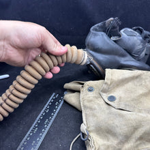 Load image into Gallery viewer, British Army Soldier Gas Mask GSR Respirator - Original Early Bag - The Militaria Shop
